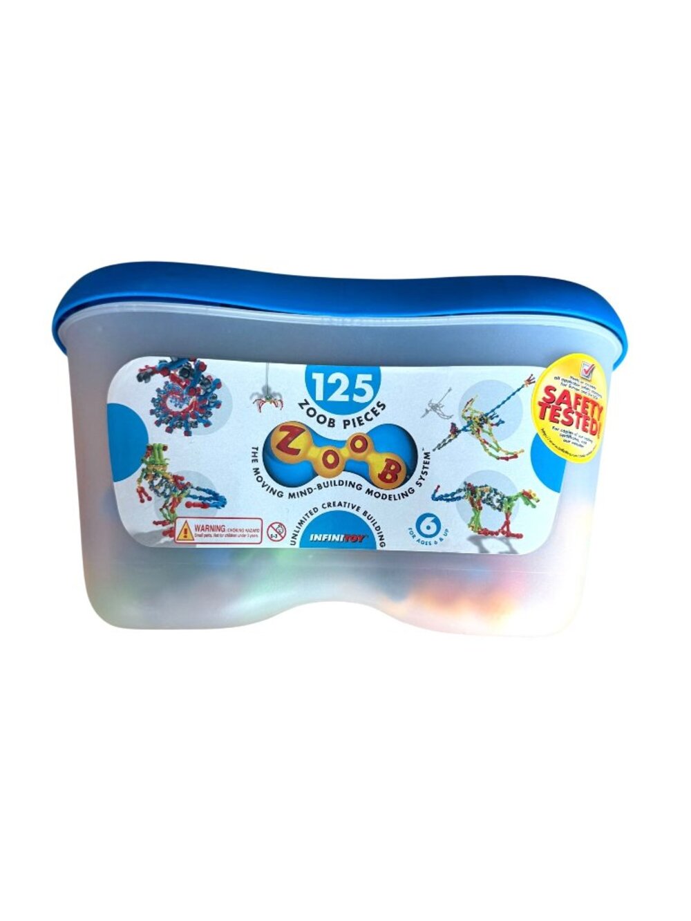 Zoob Snap Together Modeling Kit 100+ Pieces Creative 3D Building Creative Play